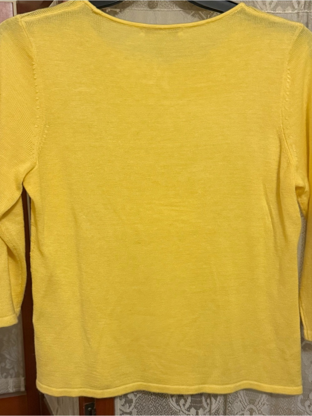 Allison Daley Sunny Yellow Knit Sweater